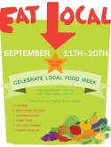 Eat Local Week Flyer