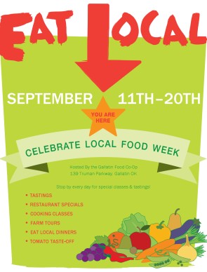 Customize Eat Local Week Flyer