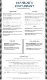 Family Restaurant Menu Long