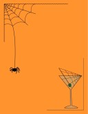Spider Halloween Background