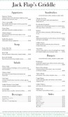 The Family Restaurant Menu Long