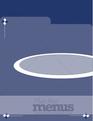 Blue Plate Background
