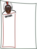 Cartoon Football Background