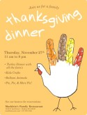 Family Thanksgiving Flyer