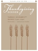Thanksgiving Flyer