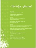 Christmas Day Menu