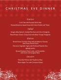 Restaurant Christmas Menu