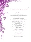 Italian Christmas Menu