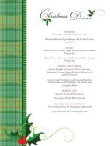 Christmas Food Menu
