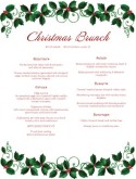 Vegetarian Christmas Menu