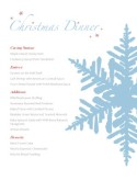 Holiday Menu