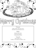 Kids Christmas Menu