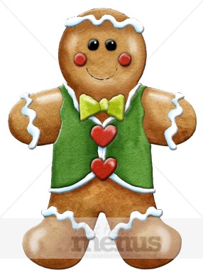 Gingerbread Man Clipart