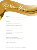 Menu for New Years Eve