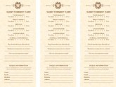Comment Card