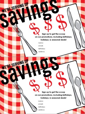 Customize Email Promotion Card