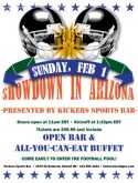 Football Bar Flyer