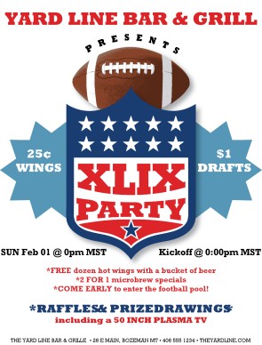 Customize Sports Bar Flyer