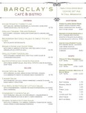 Market Cafe Menu