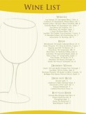 White Wine List