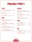Restaurant Breakfast Menu
