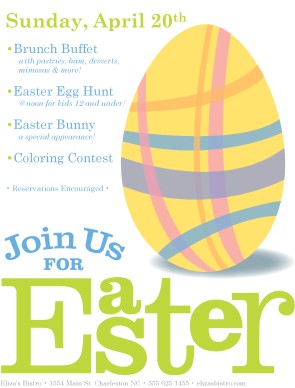 Customize Easter Brunch Flyer