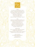 Wine List Menu