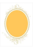 Gold Oval Frame Clipart