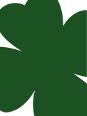 Large Shamrock Clipart