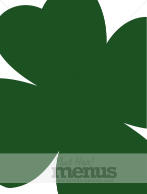 Large Shamrock Clipart