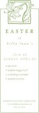 Easter Buffet Promo