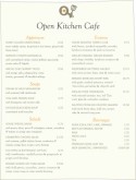 Brunch Cafe Menu