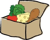 Boxed Lunch Clipart