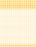 Yellow Gingham Menu Background