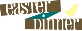 Easter Dinner Clipart