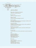 Breakfast Lunch Menu