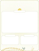 Farm Market Menu Background
