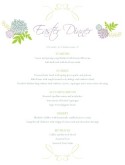 Italian Easter Menu