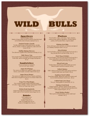 bbq menu template barbeque menus