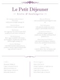 The Breakfast Menu
