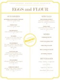 A Breakfast Menu