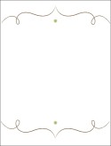 Flourish Brackets Menu Border