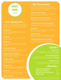 Delis Menu