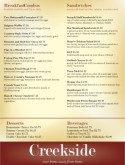 Family Restaurants Menu