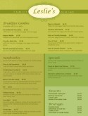 Family Dining Restaurant Menu