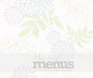 Floral Email Background