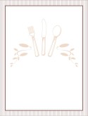 Simple Cafe Menu Background