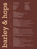 Pub Menu