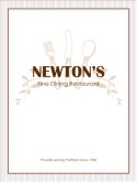 Gourmet Menu Cover