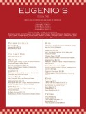 Family Pizza Menu